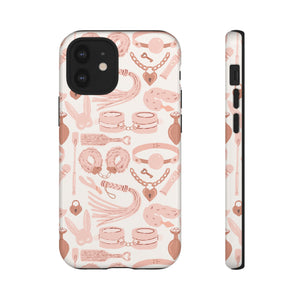 Blush Pink Kink Phone Case Phone Case Restrained Grace