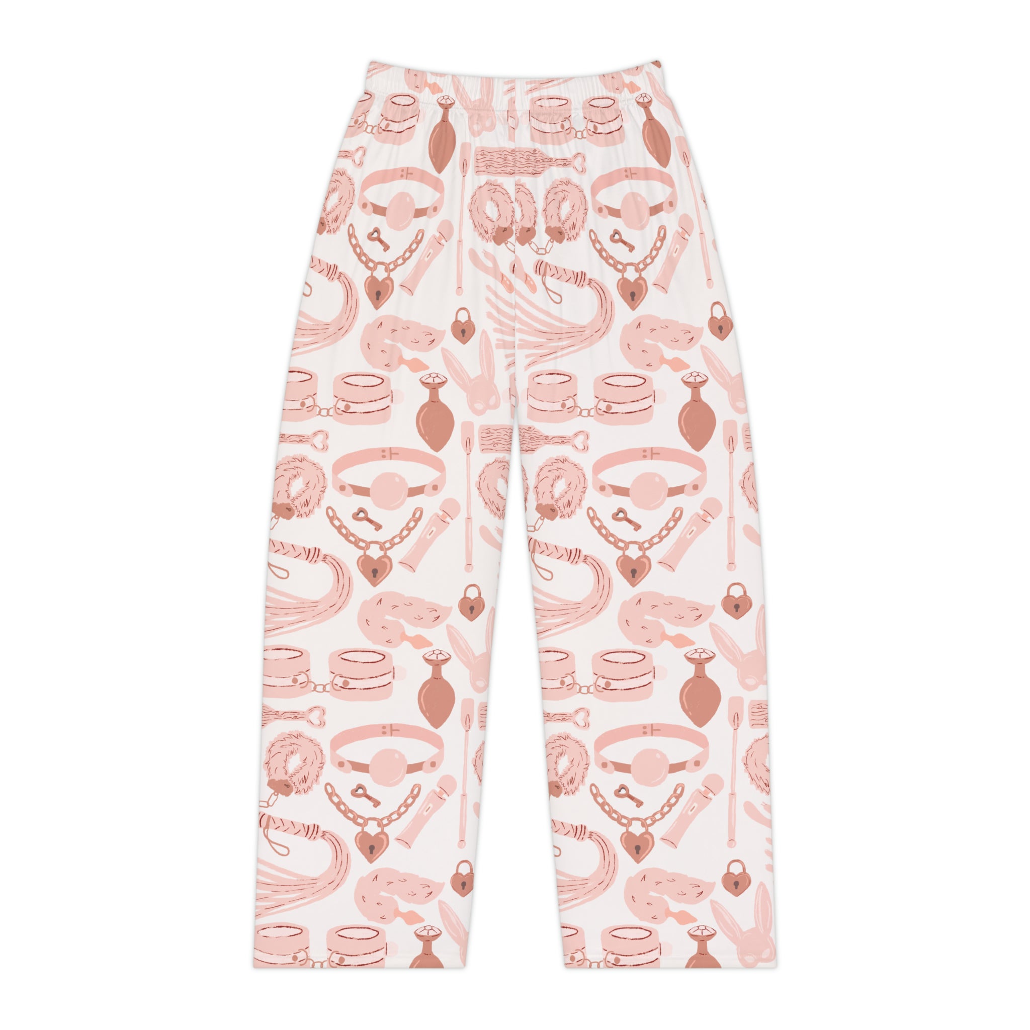 Blush Pink Kink Pajama Pants - up to 6X Loungewear Restrained Grace