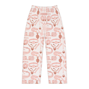 Blush Pink Kink Pajama Pants - up to 6X Loungewear Restrained Grace