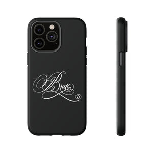 Brat Calligraphy Phone Case Phone Case Restrained Grace