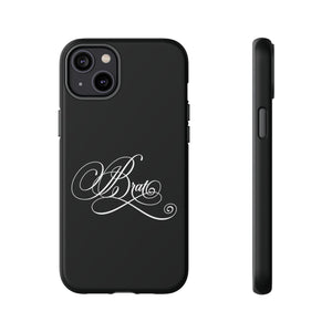 Brat Calligraphy Phone Case Phone Case Restrained Grace