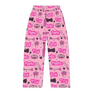 Bimbo Doll Fetish Pajama Pants - up to 6X Loungewear Restrained Grace