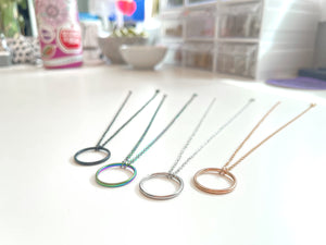 Dainty Ring of O Day Collar - Stainless Steel Day Collar Restrained Grace