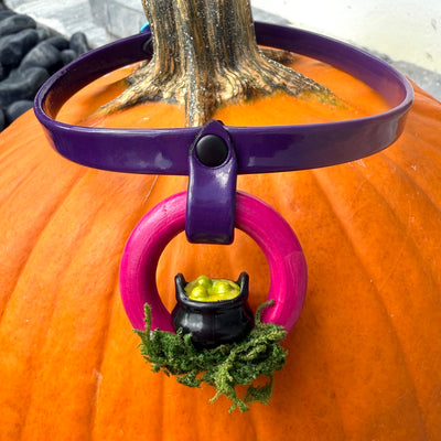 Witch’s Cauldron Collar - Ready to Ship - 15”-17” Collar Restrained Grace