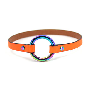 Design Your Own Sleek Ring of O Collar Collar Restrained Grace