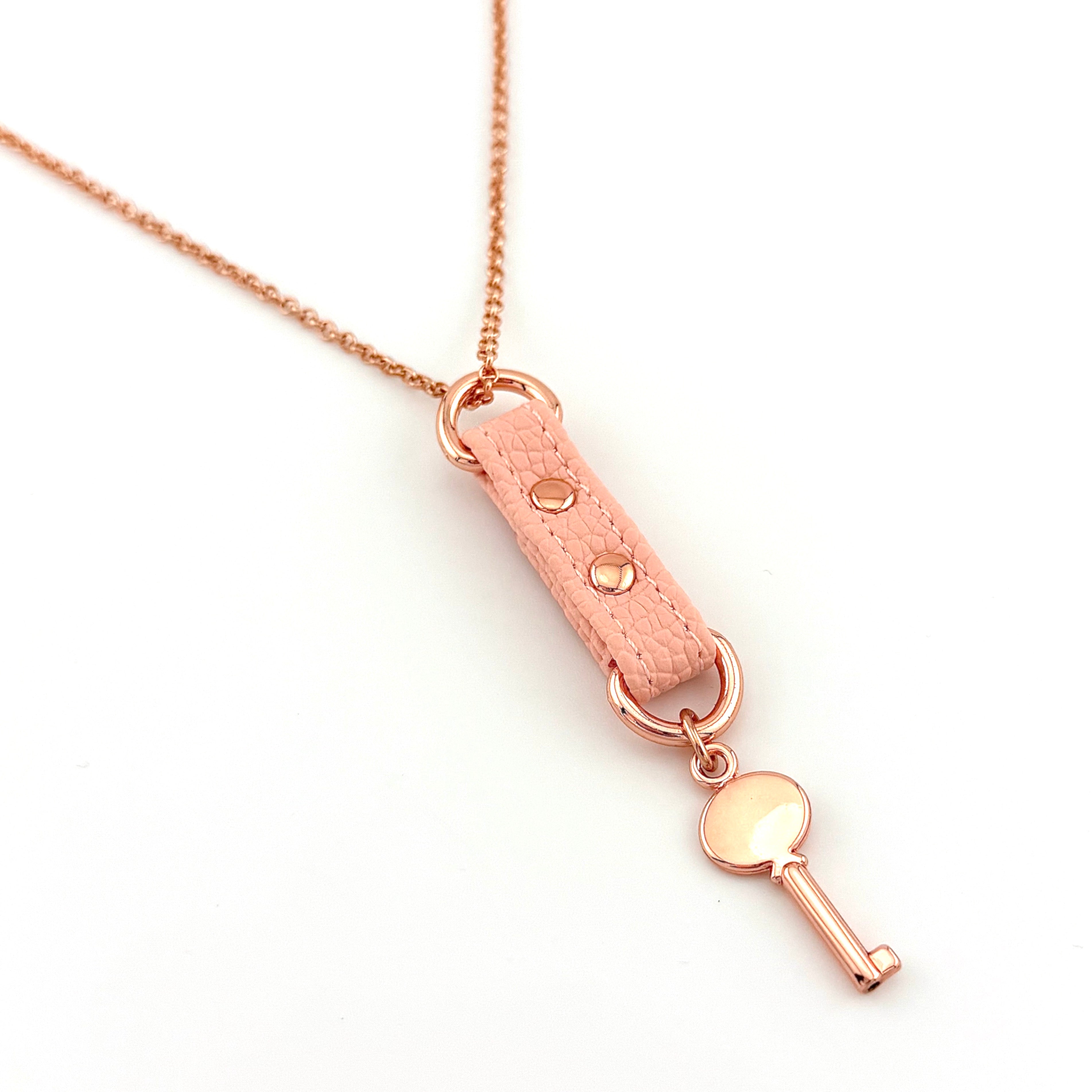 Peach Cutie BDSM Key Holder Necklace Necklace Restrained Grace