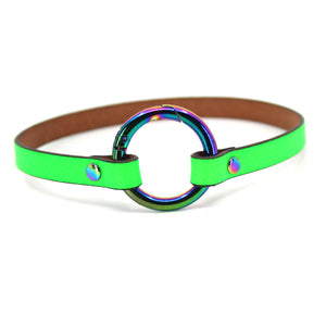 Design Your Own Sleek Ring of O Collar Collar Restrained Grace