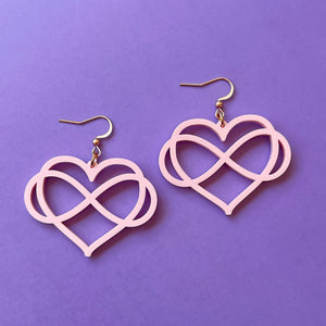 Design Your Own Polyamory Symbol Earrings Earrings Restrained Grace