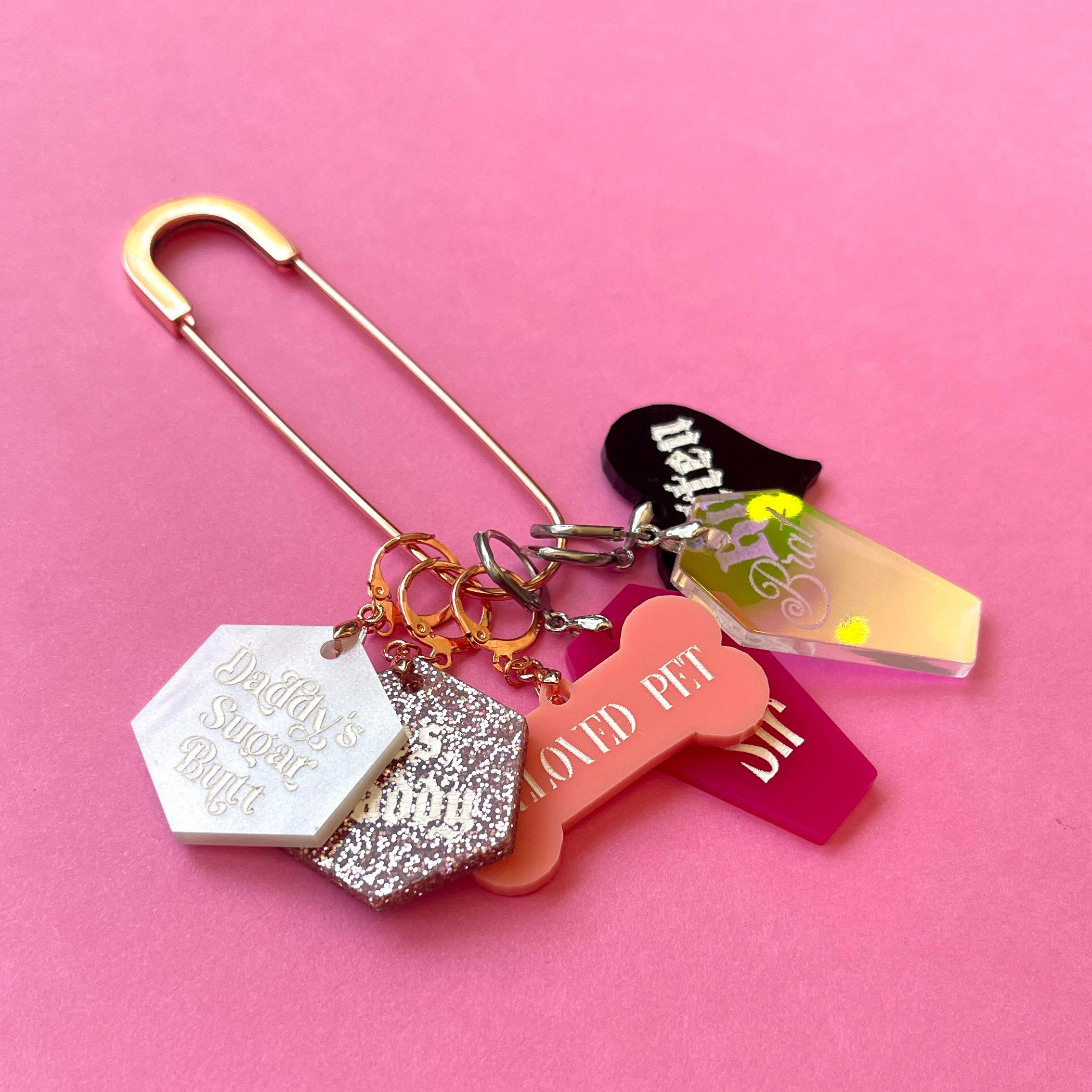 Collar Tag Keeper Collar Tag Keeper Restrained Grace