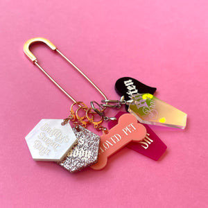 Collar Tag Keeper Collar Tag Keeper Restrained Grace