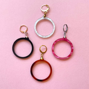 Convertible Collar Tag Base - Ring of O Collar Tag Restrained Grace