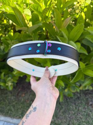 Sample Sale - Bold Collar - Cream and Black 21"-23" Sample Sale Restrained Grace