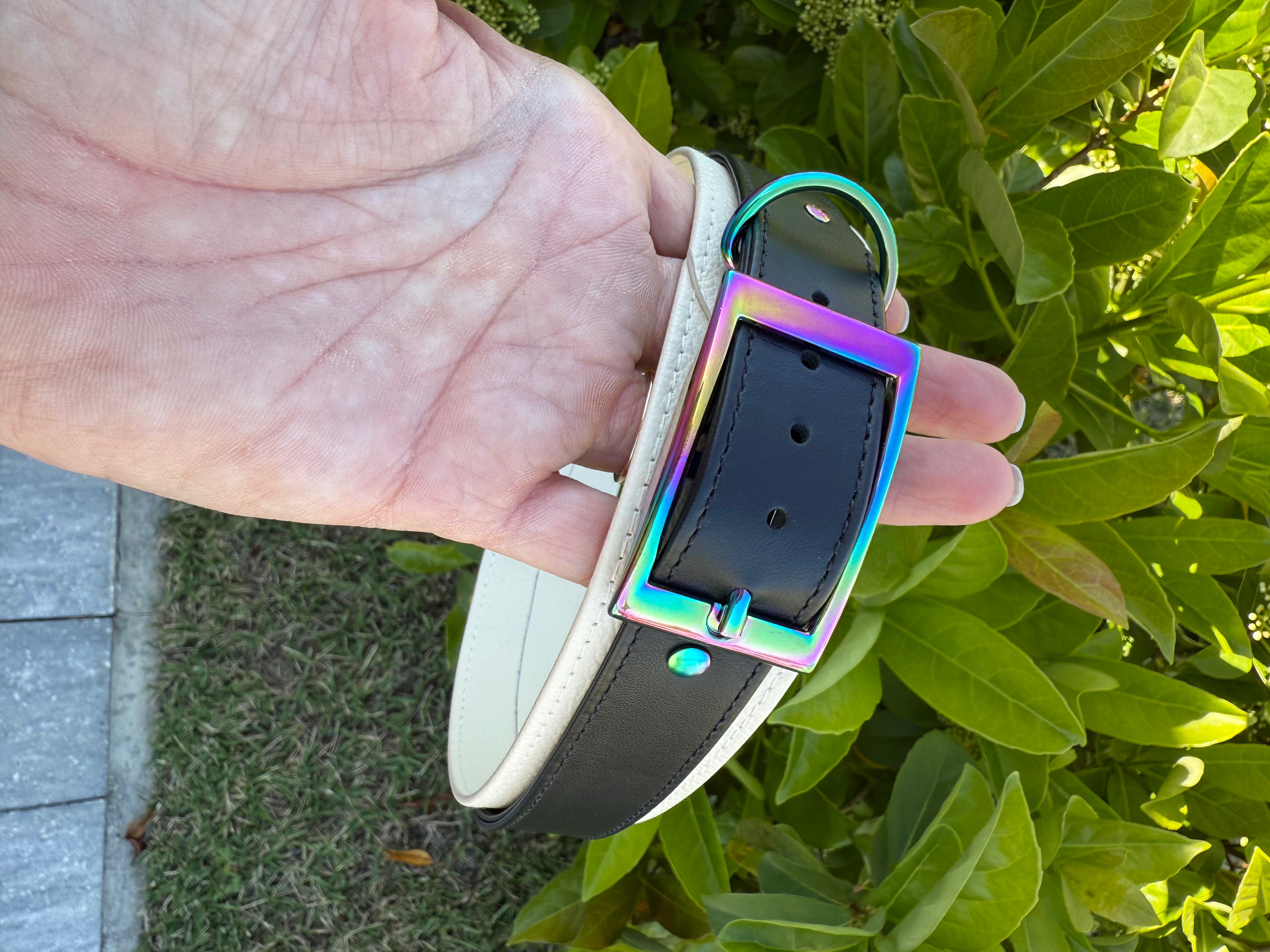 Sample Sale - Bold Collar - Cream and Black 21"-23" Sample Sale Restrained Grace