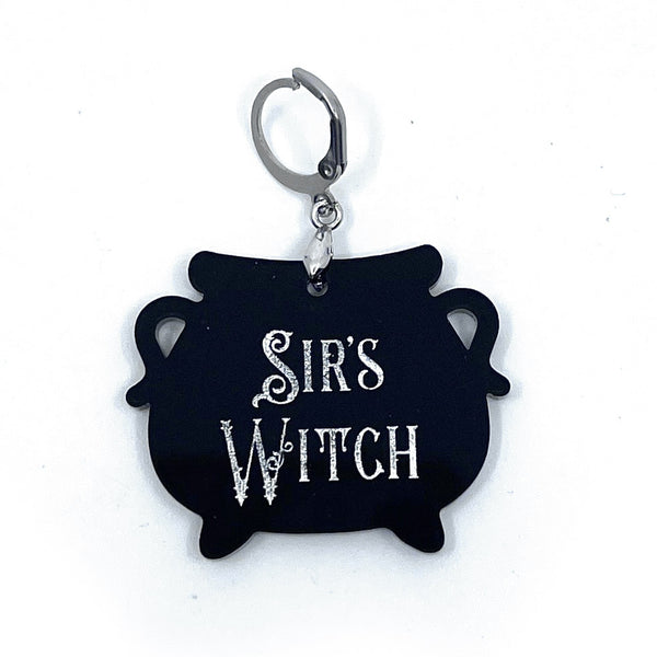 Personalized Cauldron BDSM Collar Tag Collar Tag Restrained Grace   