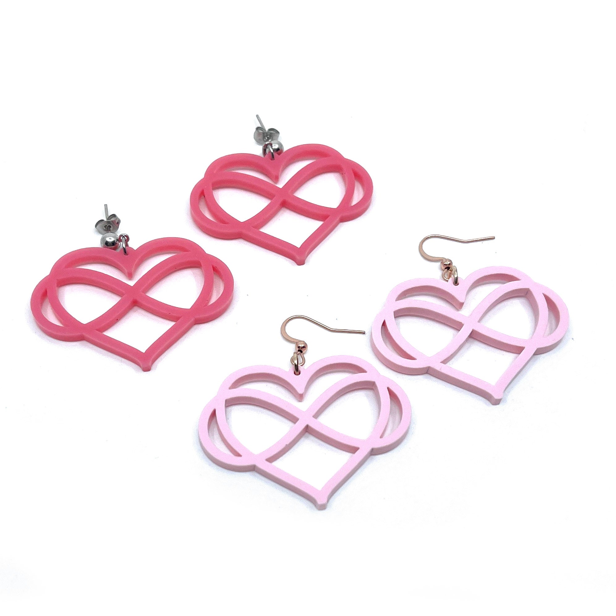 Design Your Own Polyamory Symbol Earrings Earrings Restrained Grace