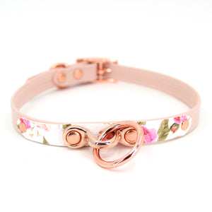 Design Your Own Petite Pattern Leather Bondage Collar Collar Restrained Grace