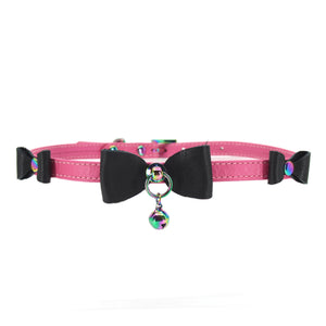 Design Your Own Kitten Bow Mini Collar - BDSM Day Collar Collar Restrained Grace