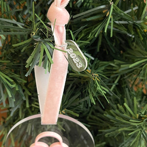 Personalized Christmas Together Subtle Dom/sub Ornament Ornament Restrained Grace