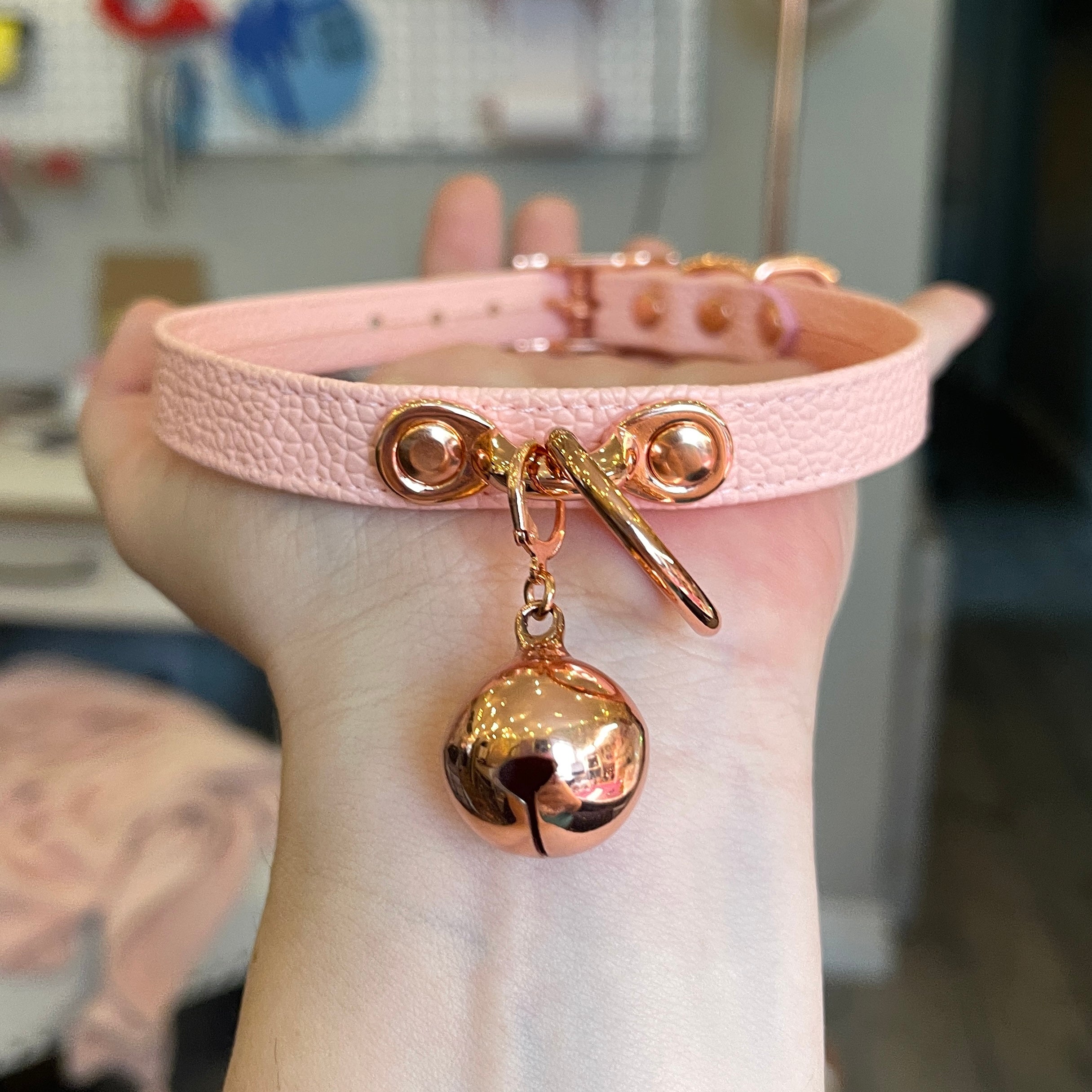 Pet Play Bell Collar Tag – Restrained Grace