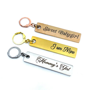 Design Your Own Steel Collar Tag - Bar Collar Tag Restrained Grace