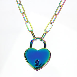 Paperclip Chain Day Collar - Stainless Steel Day Collar Restrained Grace