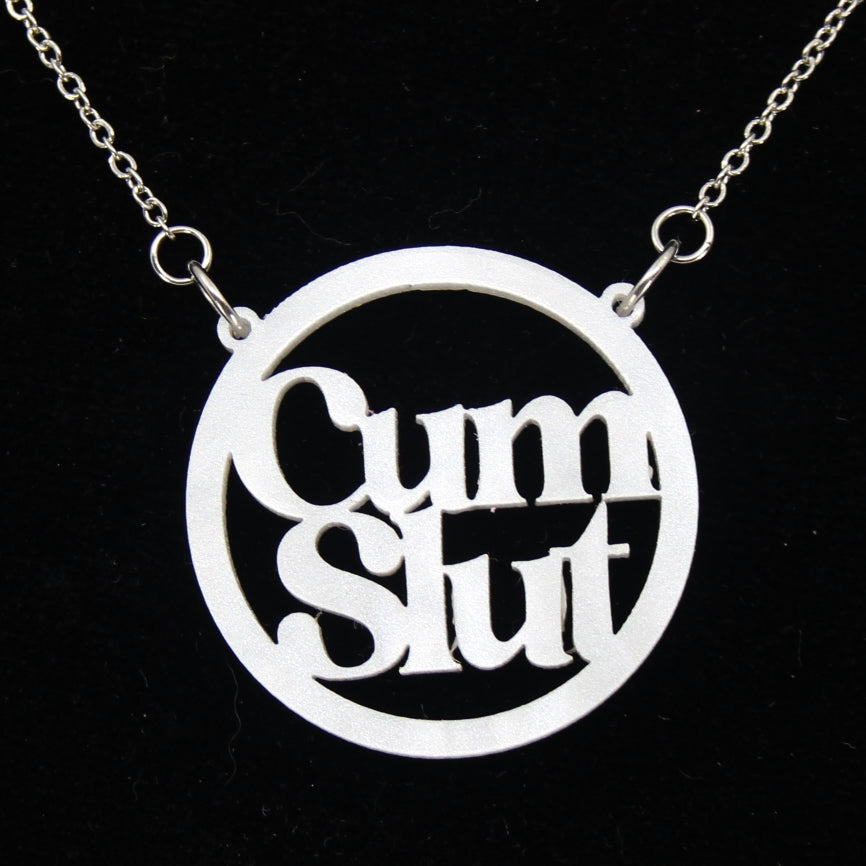 Cum Slut Ring of O Necklace Necklace Restrained Grace