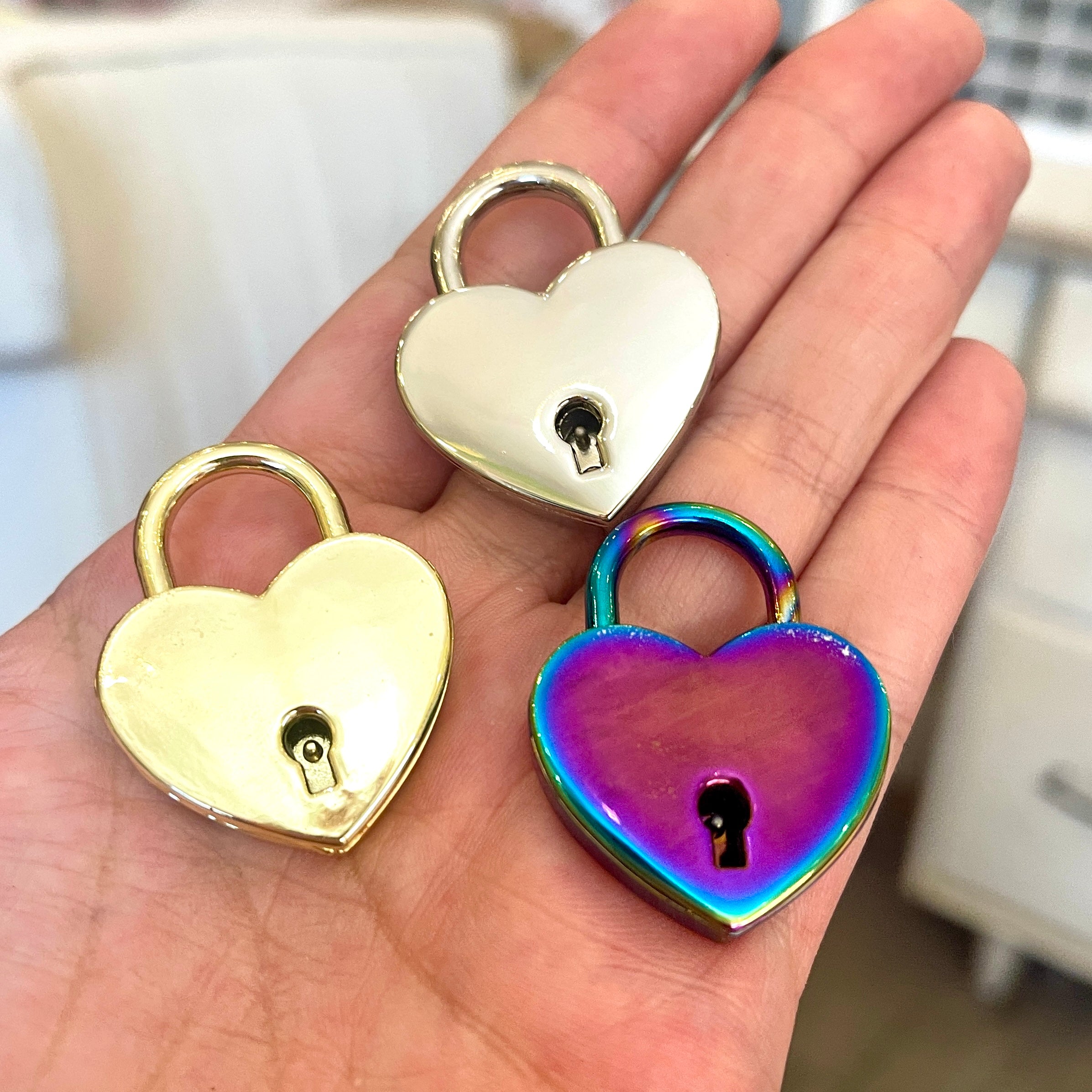 Classic Heart Lock - BDSM Padlock Lock Restrained Grace