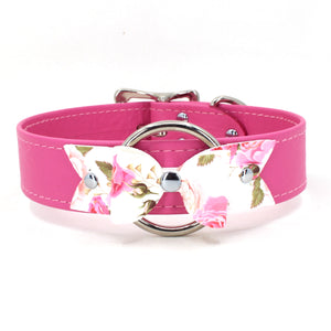 Design Your Own Ring & Bow BDSM Collar Collar Restrained Grace
