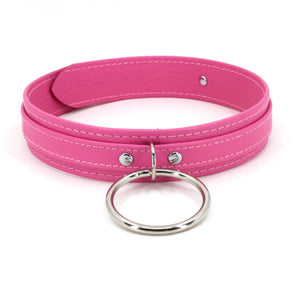 Design Your Own Deluxe Leather Bondage Collar Collar Restrained Grace