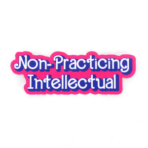 Non-Practicing Intellectual Bimbo Doll Sticker Sticker Restrained Grace