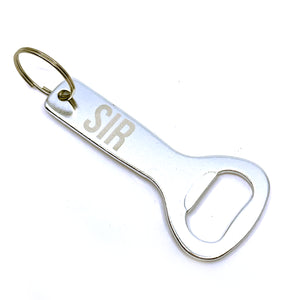 Personalized Bottle Opener Keychain - Dominant Gift Keychain Restrained Grace