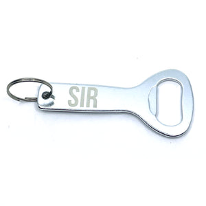 Personalized Bottle Opener Keychain - Dominant Gift Keychain Restrained Grace