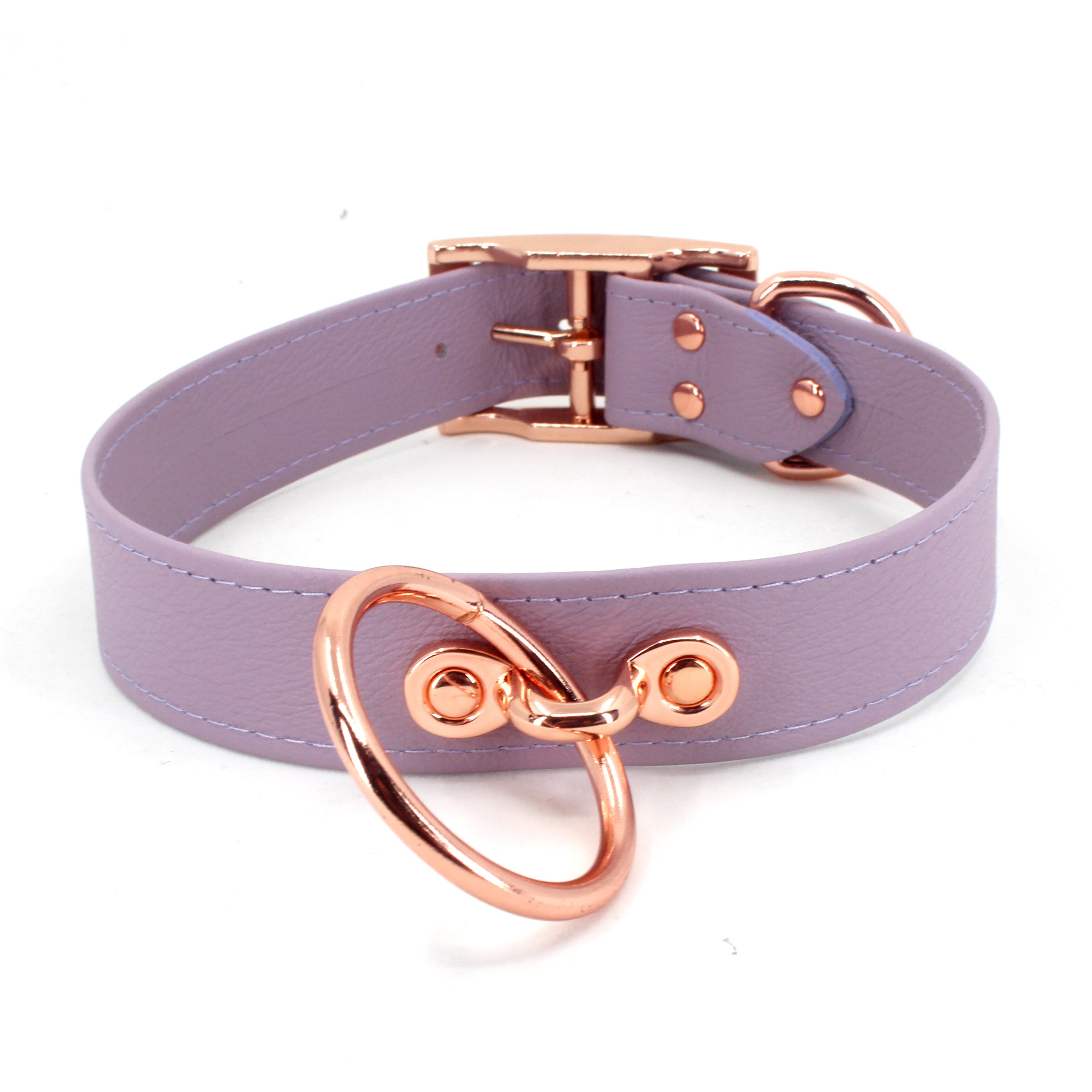 Design Your Own Classic Leather Bondage Collar Collar Restrained Grace
