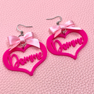 Design Your Own Femme Domme Earrings Earrings Restrained Grace
