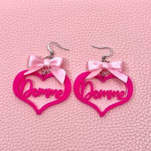Design Your Own Femme Domme Earrings Earrings Restrained Grace