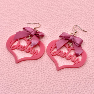 Design Your Own Femme Domme Daddy Earrings Earrings Restrained Grace