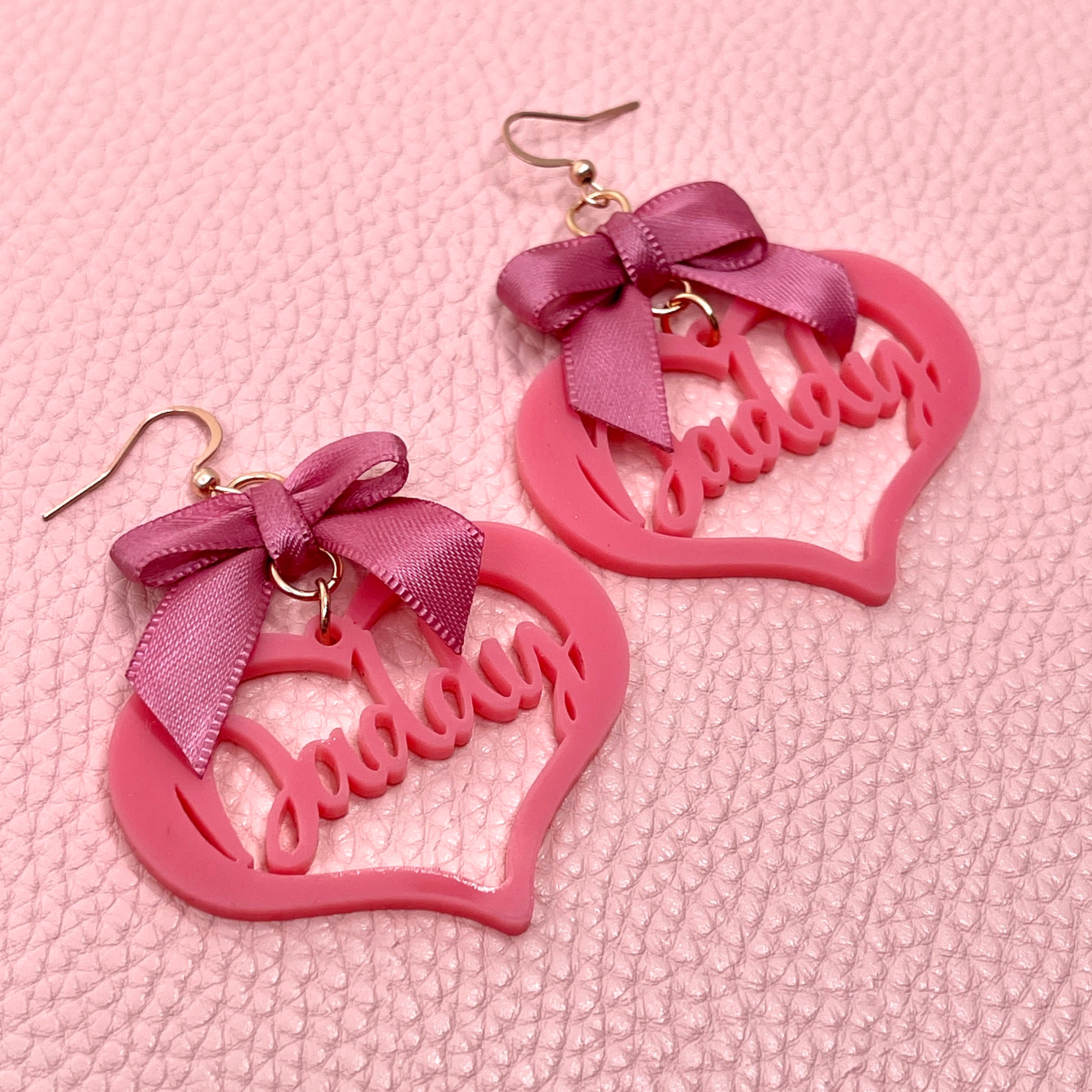 Design Your Own Femme Domme Daddy Earrings Earrings Restrained Grace