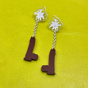 Money Shot Earrings Earrings Restrained Grace