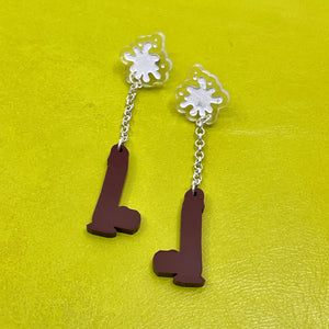 Money Shot Earrings Earrings Restrained Grace