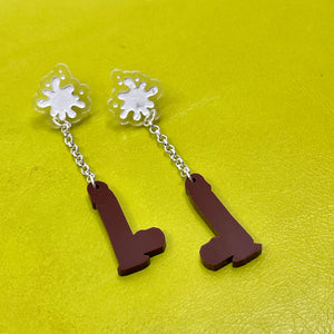 Money Shot Earrings Earrings Restrained Grace