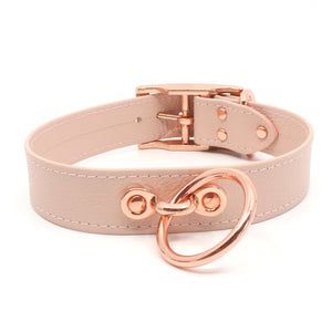 Design Your Own Classic Leather Bondage Collar Collar Restrained Grace