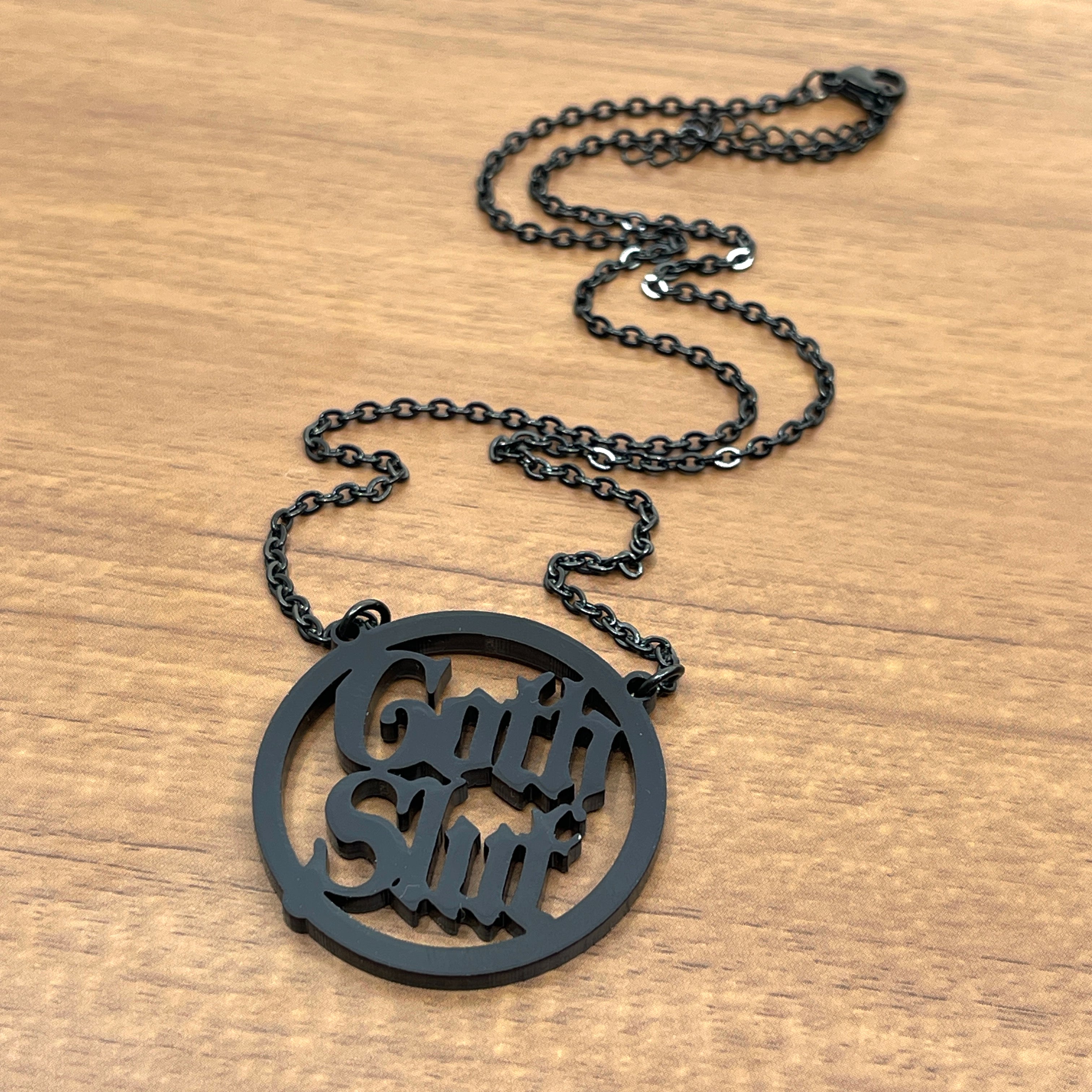 Goth Slut Ring of O Day Collar Necklace Restrained Grace