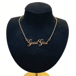 Good Girl - Praise Kink Necklace Necklace Restrained Grace