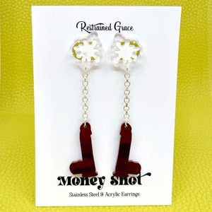 Money Shot Earrings Earrings Restrained Grace
