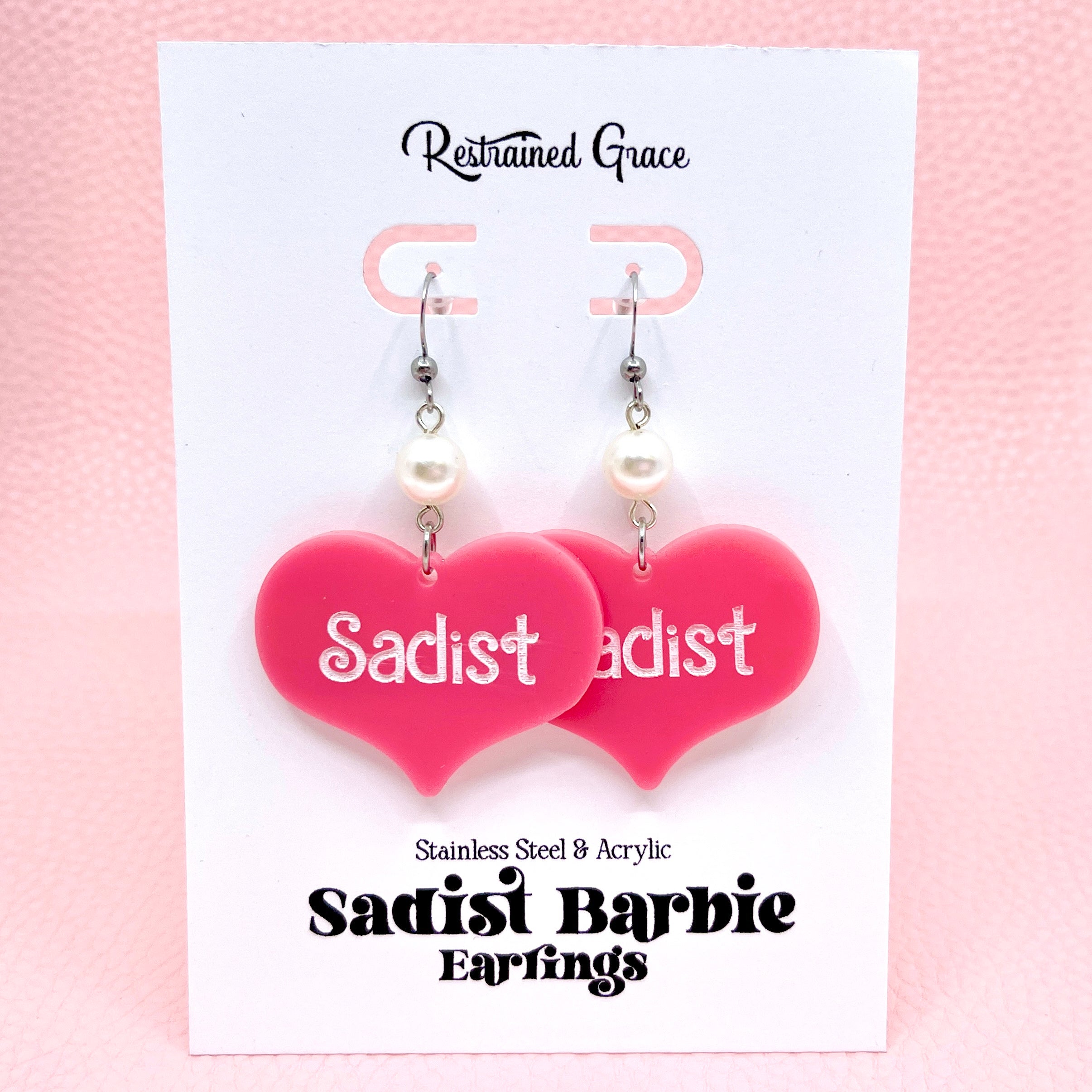 Sadist Barbie Earrings Earrings Restrained Grace