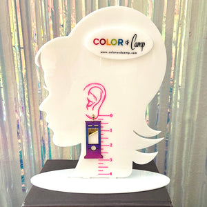 Bisexual Space Guillotine Earrings Earrings Color & Camp