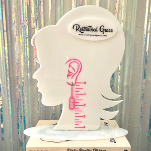 Brat Paddle Earrings - BDSM Jewelry Earrings Restrained Grace