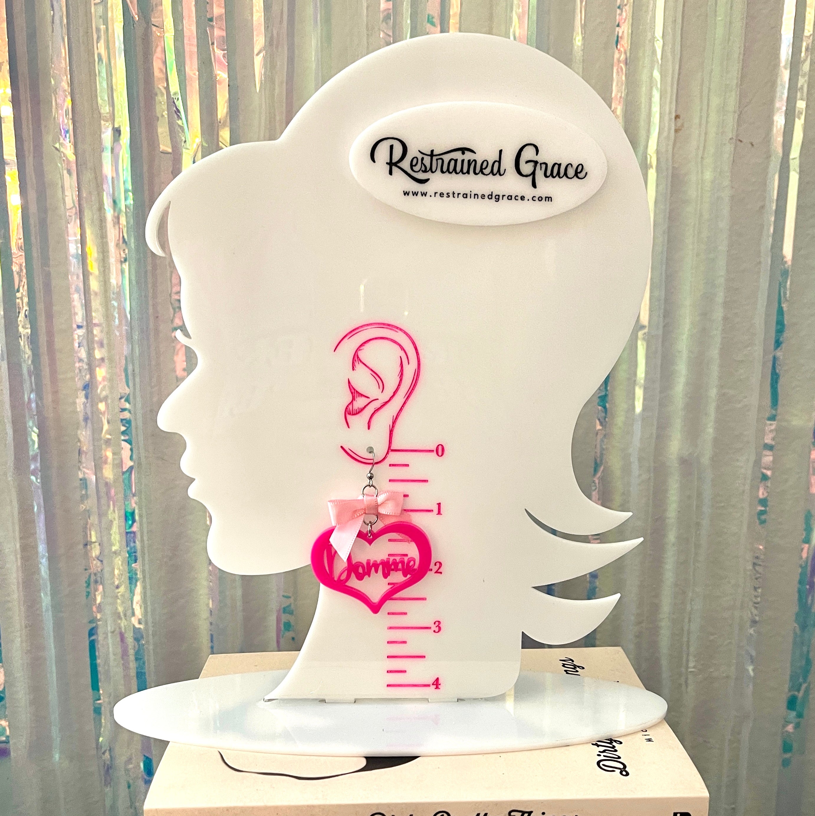 Design Your Own Femme Domme Earrings Earrings Restrained Grace