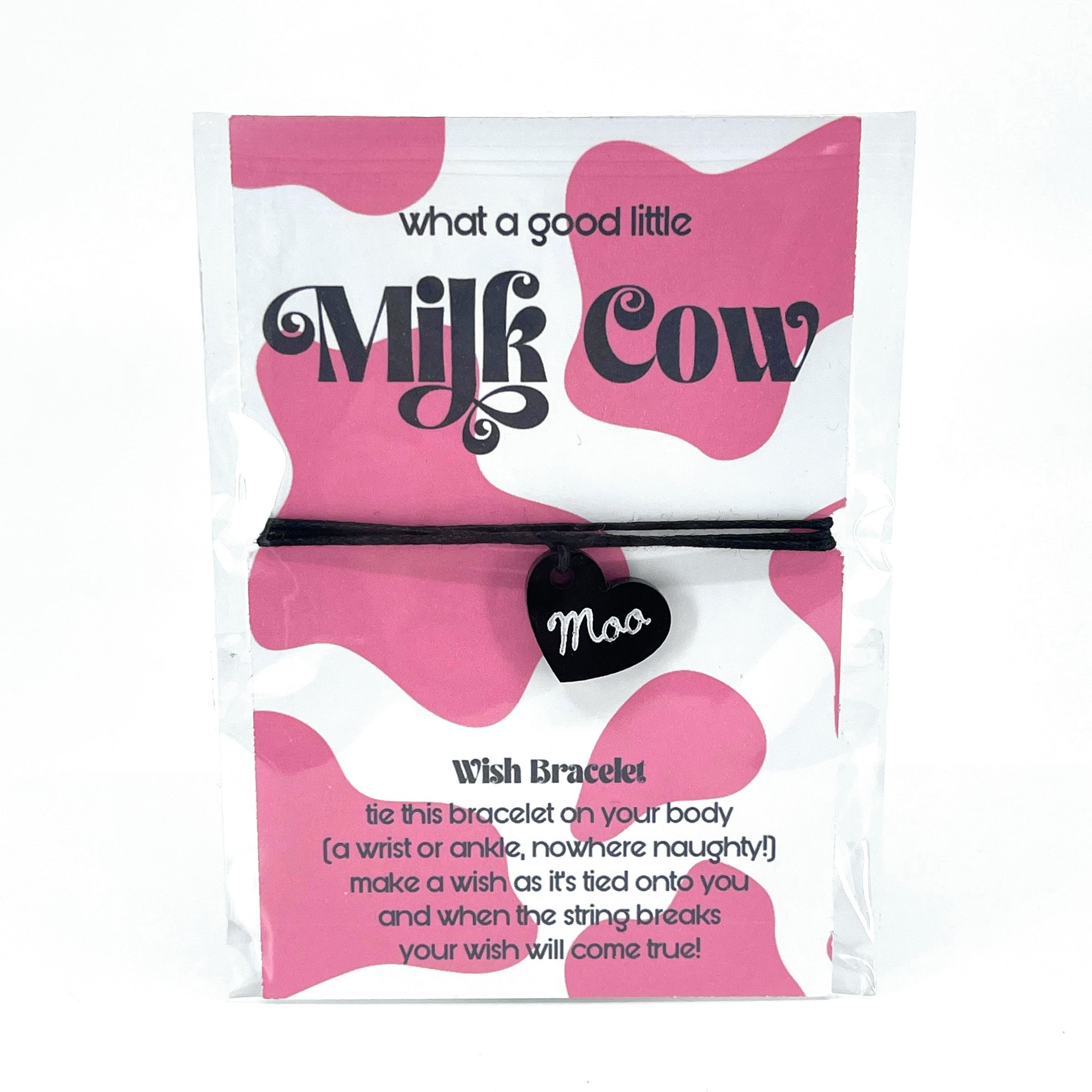 Good Little Milk Cow - Cow Kink Wish Bracelet Bracelet Restrained Grace