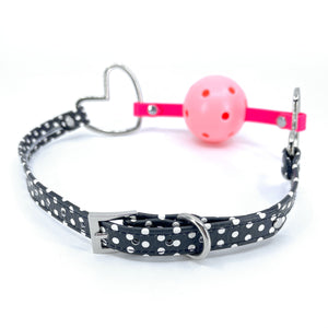 Bimbo Doll Ball Gag - Limited Edition Gag Restrained Grace